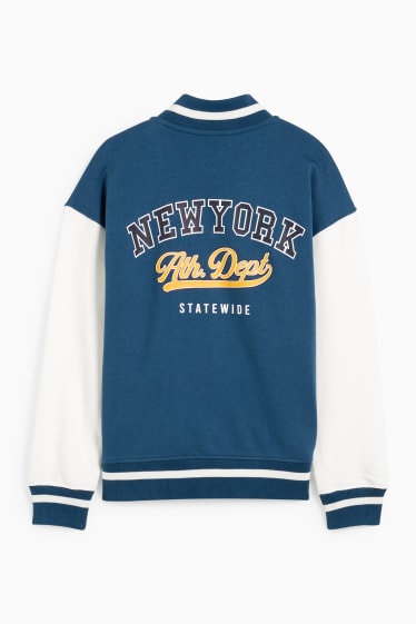 Children - Varsity jacket - blue