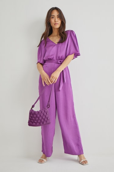 Women - Shoulder bag - purple