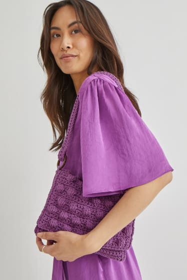 Women - Shoulder bag - purple