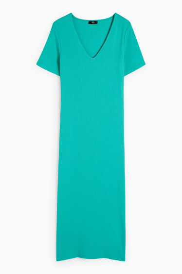 Donna - Vestito aderente - verde chiaro