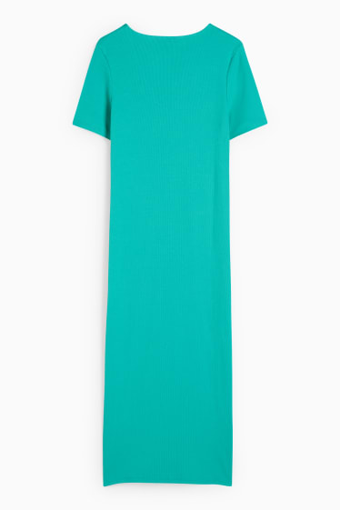 Femmes - Robe moulante - vert clair