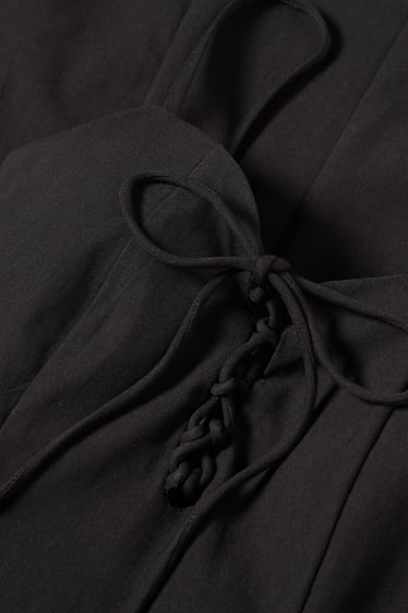 Dámské - CLOCKHOUSE - přiléhavé šaty - černá