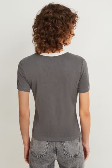 Women - T-shirt - dark gray