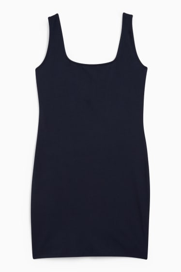Femmes - Robe moulante - bleu foncé