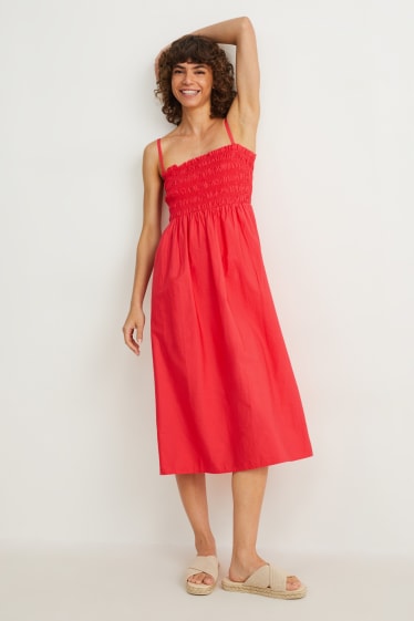 Damen - Kleid - rot