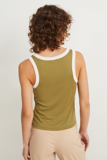 Damen - Top - khaki