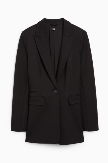 Femmes - Blazer - regular fit - noir