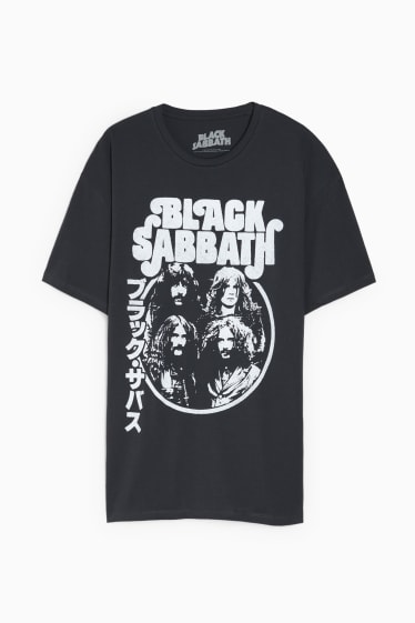 Herren - T-Shirt - Black Sabbath - grau