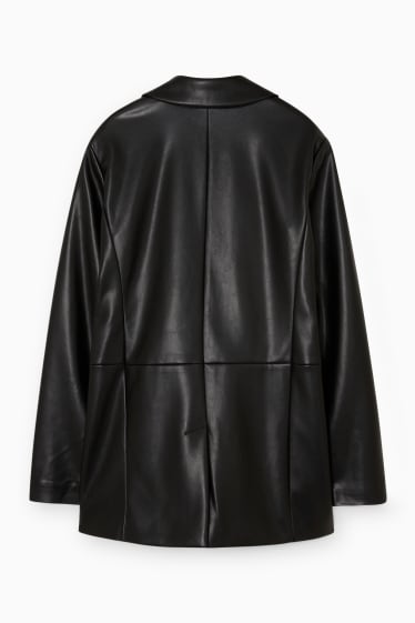 Femmes - CLOCKHOUSE - blazer - regular fit - synthétique - noir
