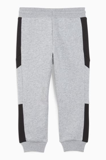Kinderen: jongens - Joggingbroek - licht grijs-mix