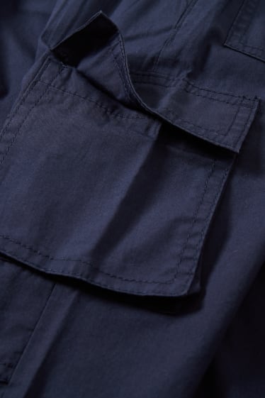 Enfants garçons - Pantalon cargo - bleu foncé