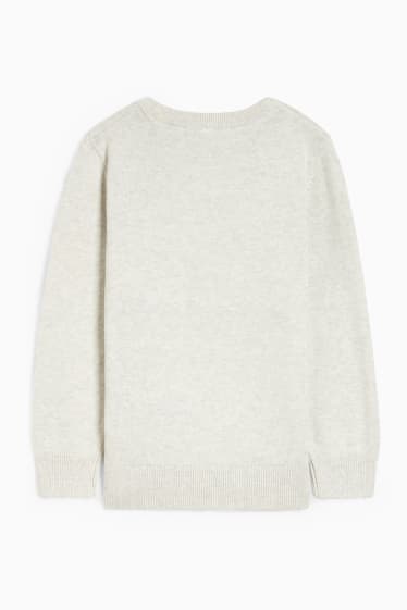 Enfants - Pullover - gris clair