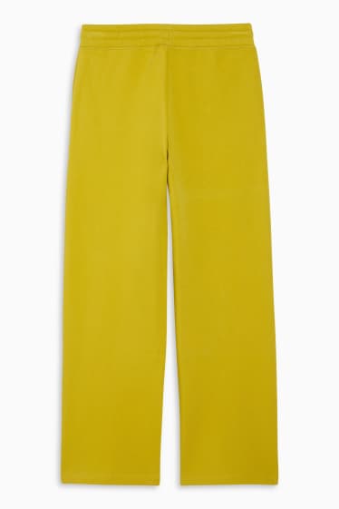 Femmes - Pantalon de jogging basique - jaune