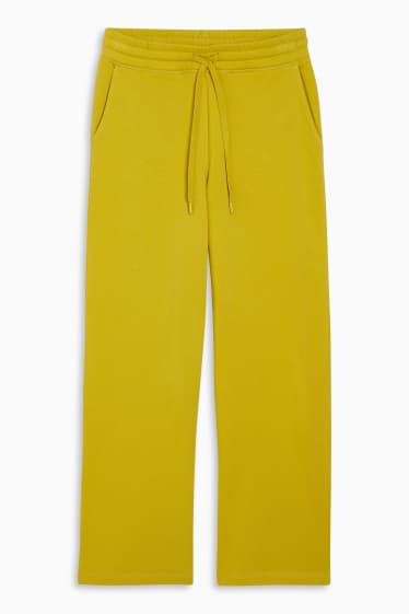 Mujer - Pantalón de deporte básico - amarillo