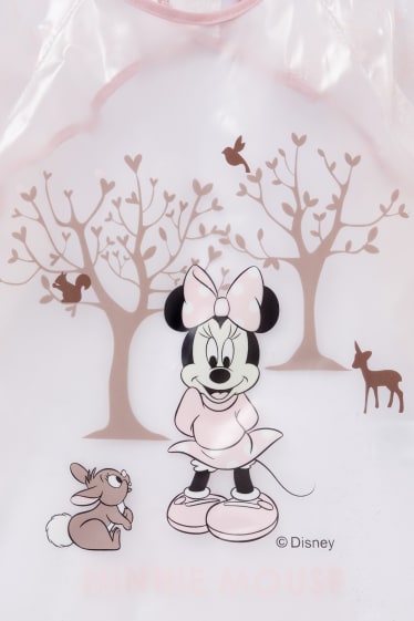 Bébés filles - Minnie Mouse - bavoir pour bébé - rose