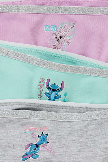 Kinder Mädchen - Multipack 3er - Lilo & Stitch - Slips - mintgrün