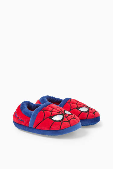 Kinderen - Spider-Man - pantoffels - rood