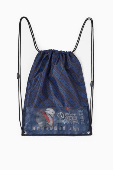 Bambini - Sonic - sacca sportiva - blu