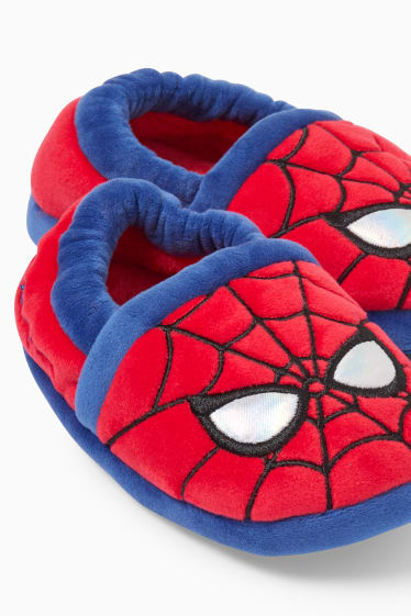 Children - Spider-Man - slippers - red