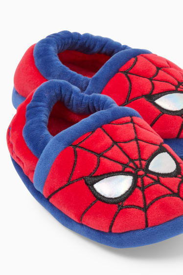 Kinder Jungen - Spider-Man - Hausschuhe - rot