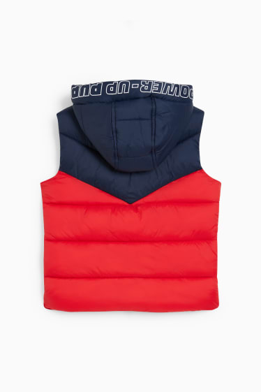Kinderen: jongens - PAW Patrol - gewatteerde bodywarmer - rood