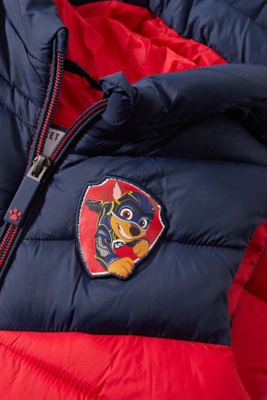 Kinderen: jongens - PAW Patrol - gewatteerde bodywarmer - rood