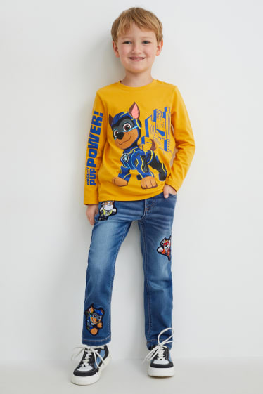 Enfants - Pat' Patrouille - regular jean - jog denim - jean bleu