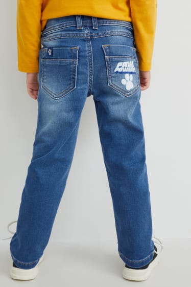 Kinder Buben - PAW Patrol - Regular Jeans - Jog Denim - jeansblau
