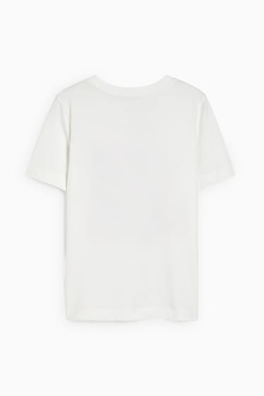 Femei - Tricou - alb-crem