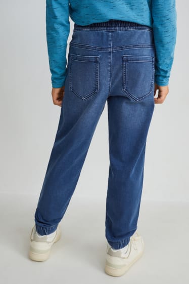 Kinderen - Relaxed jeans - jeansblauw