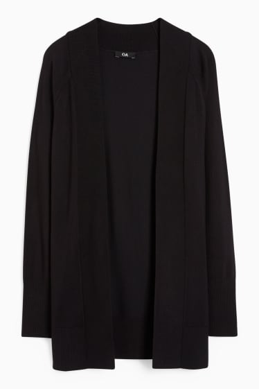 Damen - Strickjacke - schwarz