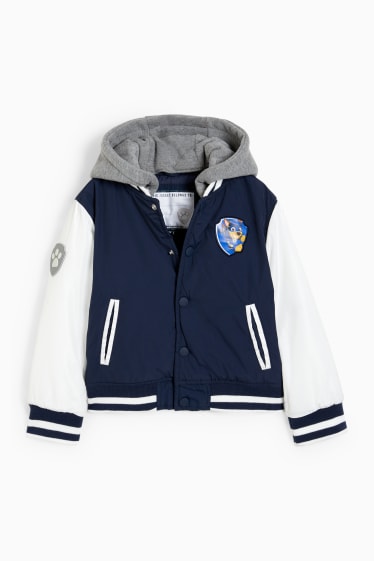 Kinder Buben - PAW Patrol - Blouson mit Kapuze - dunkelblau