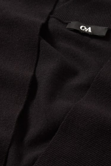 Damen - Strickjacke - schwarz