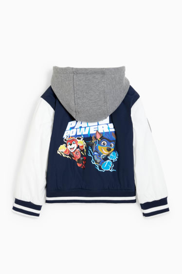Kinder Buben - PAW Patrol - Blouson mit Kapuze - dunkelblau