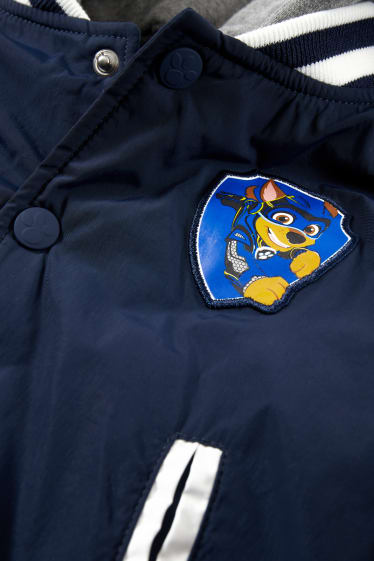 Bambini - PAW Patrol - giubbotto con cappuccio - blu scuro