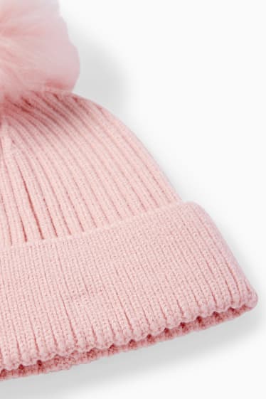 Enfants filles - Bonnet - rose