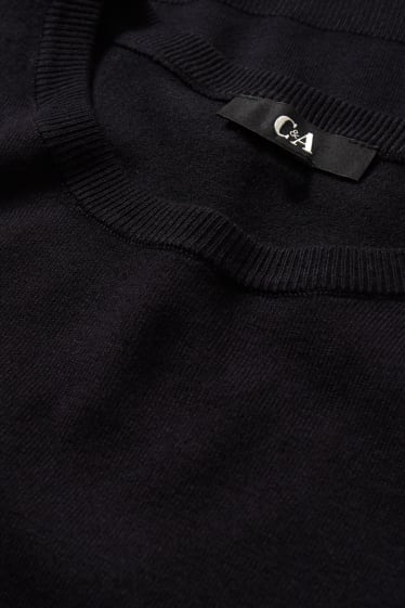 Damen - Pullover - schwarz