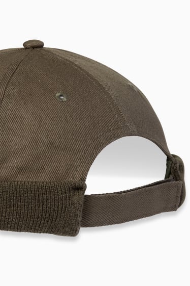 Home - Gorra - verd fosc
