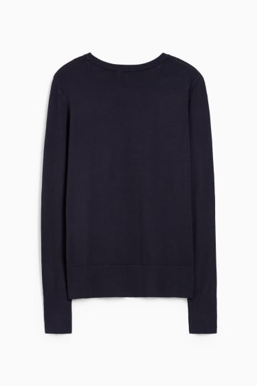 Femmes - Pull  - bleu foncé