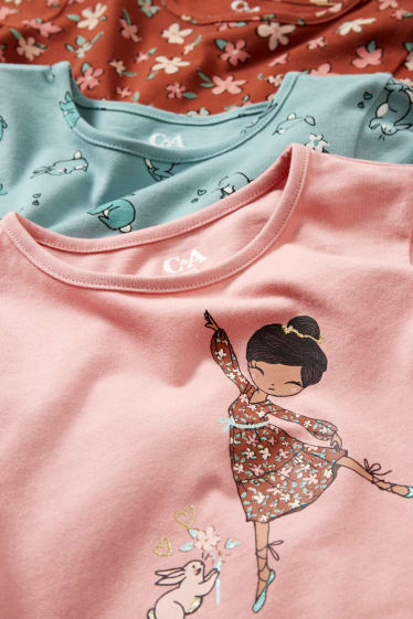 Nena - Paquet de 3 - vestit - rosa