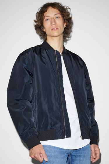 Herren - Bomberjacke - dunkelblau