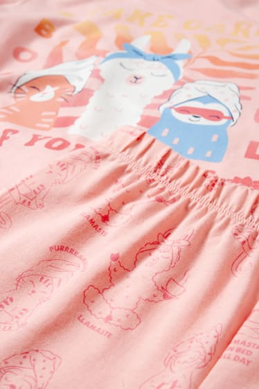 Bambine - Pigiama - 2 pezzi - fucsia