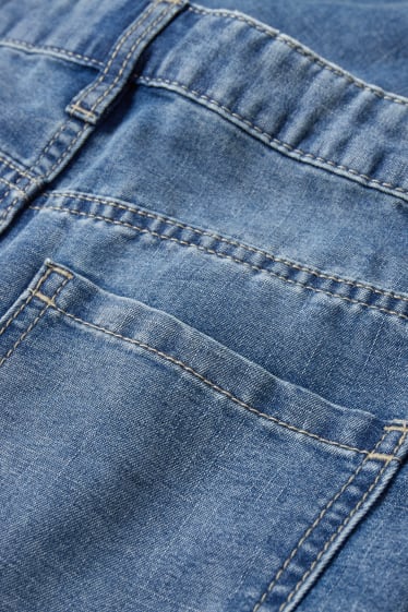 Kinder - Cargo Jeans - jeansblau