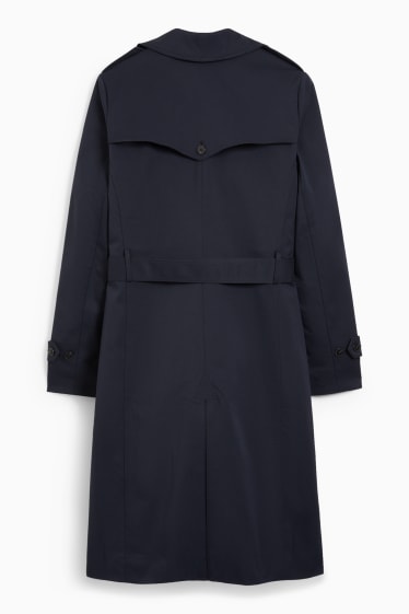 Damen - Trenchcoat - dunkelblau