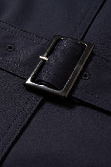 Damen - Trenchcoat - dunkelblau