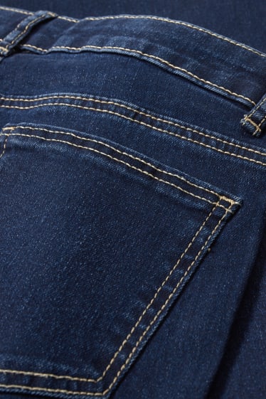Kinderen - Wide leg jeans - jeansdonkerblauw