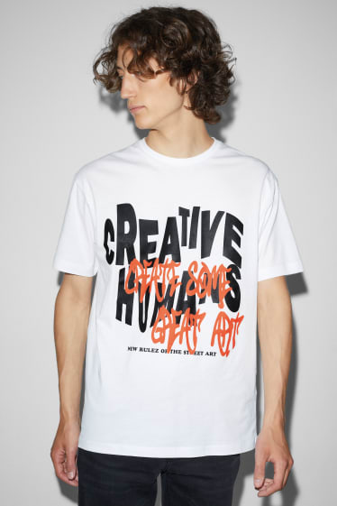 Herren - T-Shirt - weiss