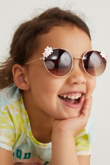Kinderen: meisjes - Zonnebril - roze
