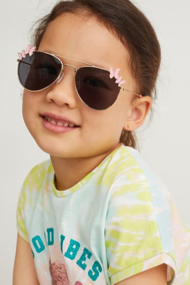 Children - Sunglasses - rose