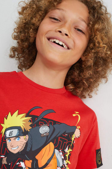 Bambini - Naruto - t-shirt - rosso